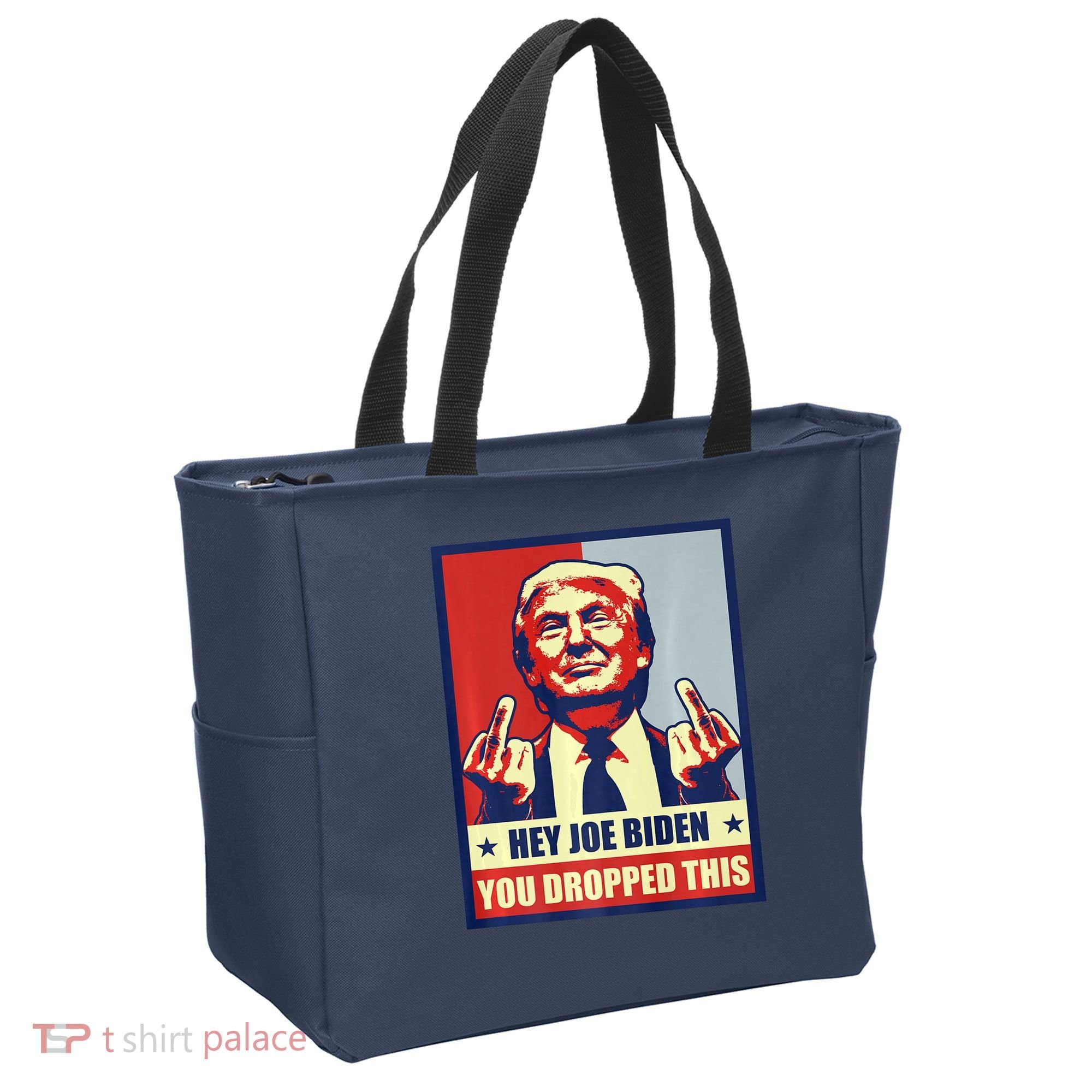 Pro Donald Trump 2024 Republican Conservative Anti Joe Biden Tote Bag