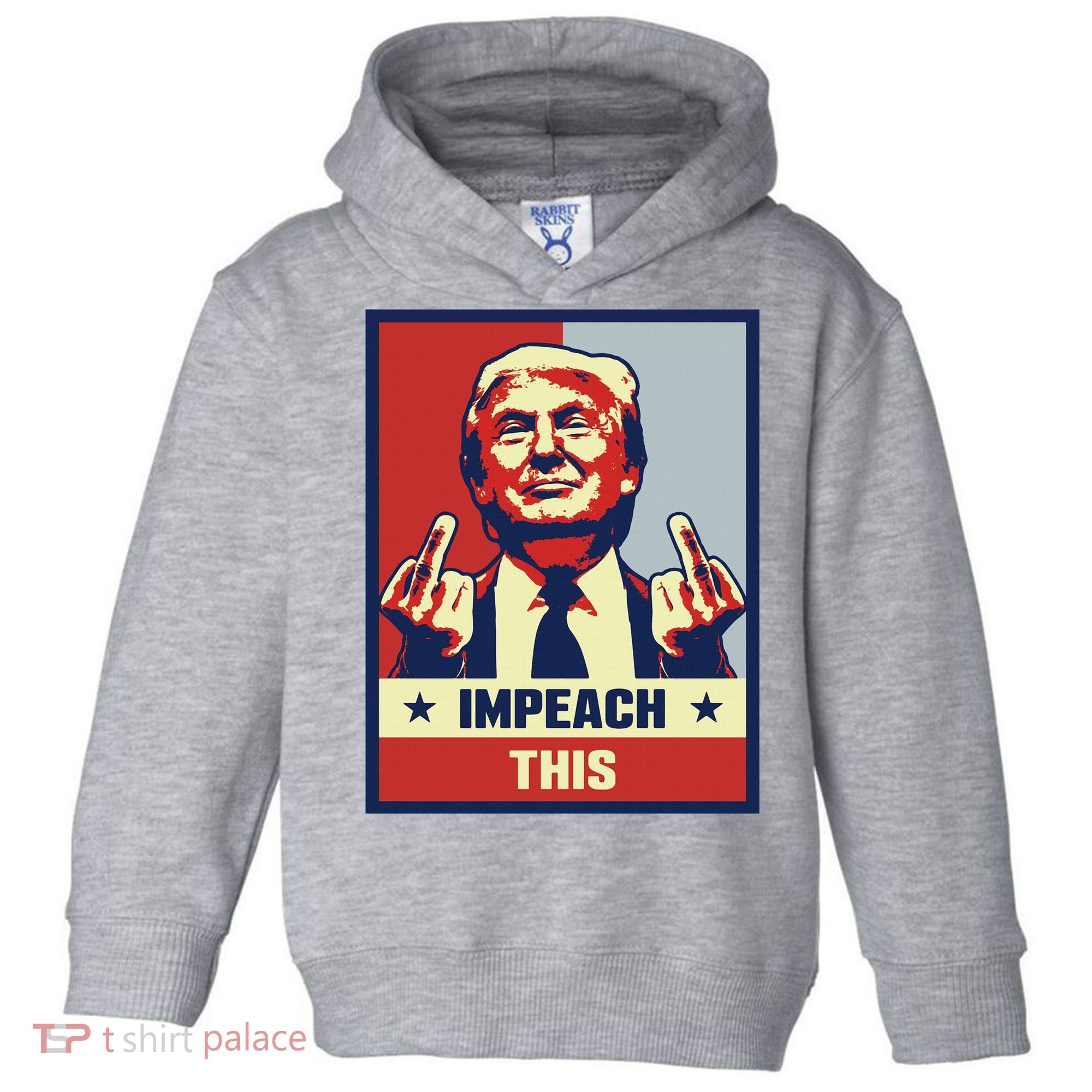 Pro Donald Trump Gifts Republican Conservative Impeach This Toddler Hoodie