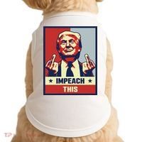 Pro Donald Trump Gifts Republican Conservative Impeach This Doggie Tank thumb 0