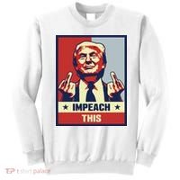 Pro Donald Trump Gifts Republican Conservative Impeach This Sweatshirt thumb 0