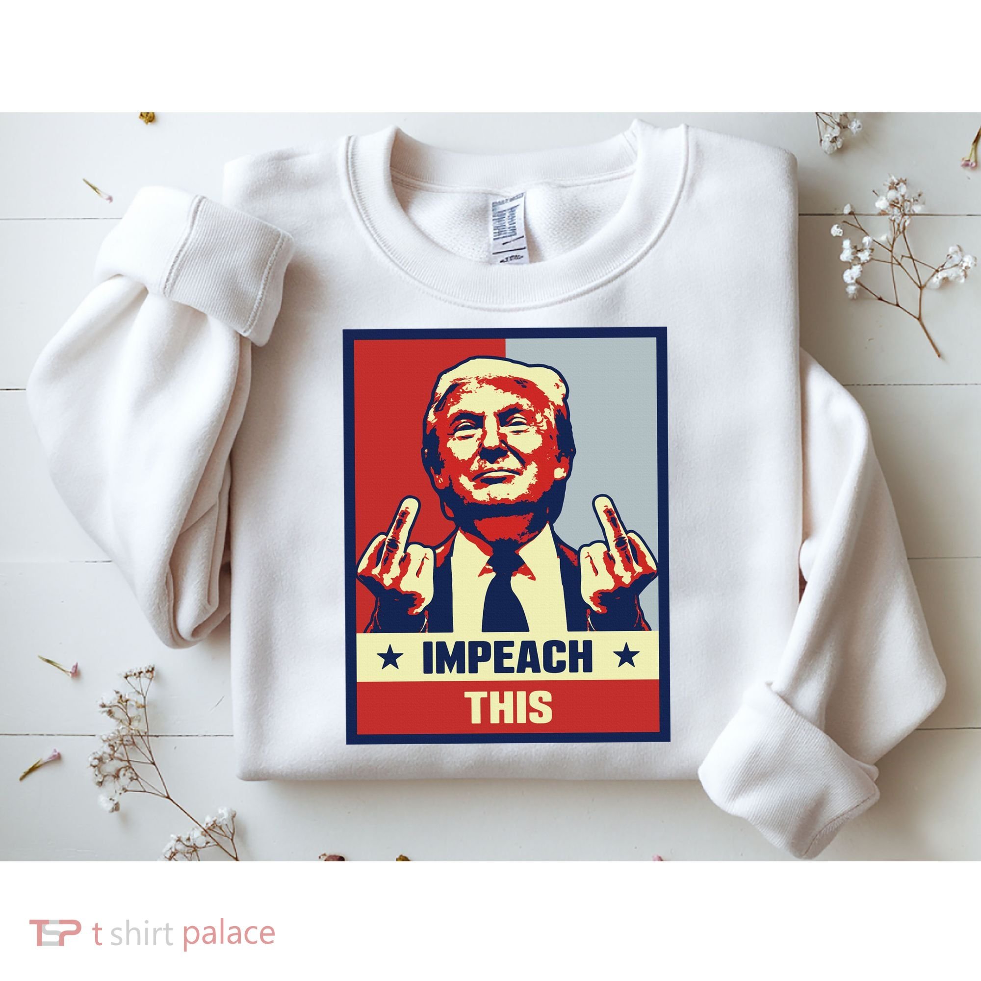 Pro Donald Trump Gifts Republican Conservative Impeach This Sweatshirt