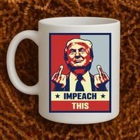 Pro Donald Trump Gifts Republican Conservative Impeach This Coffee Mug thumb 2
