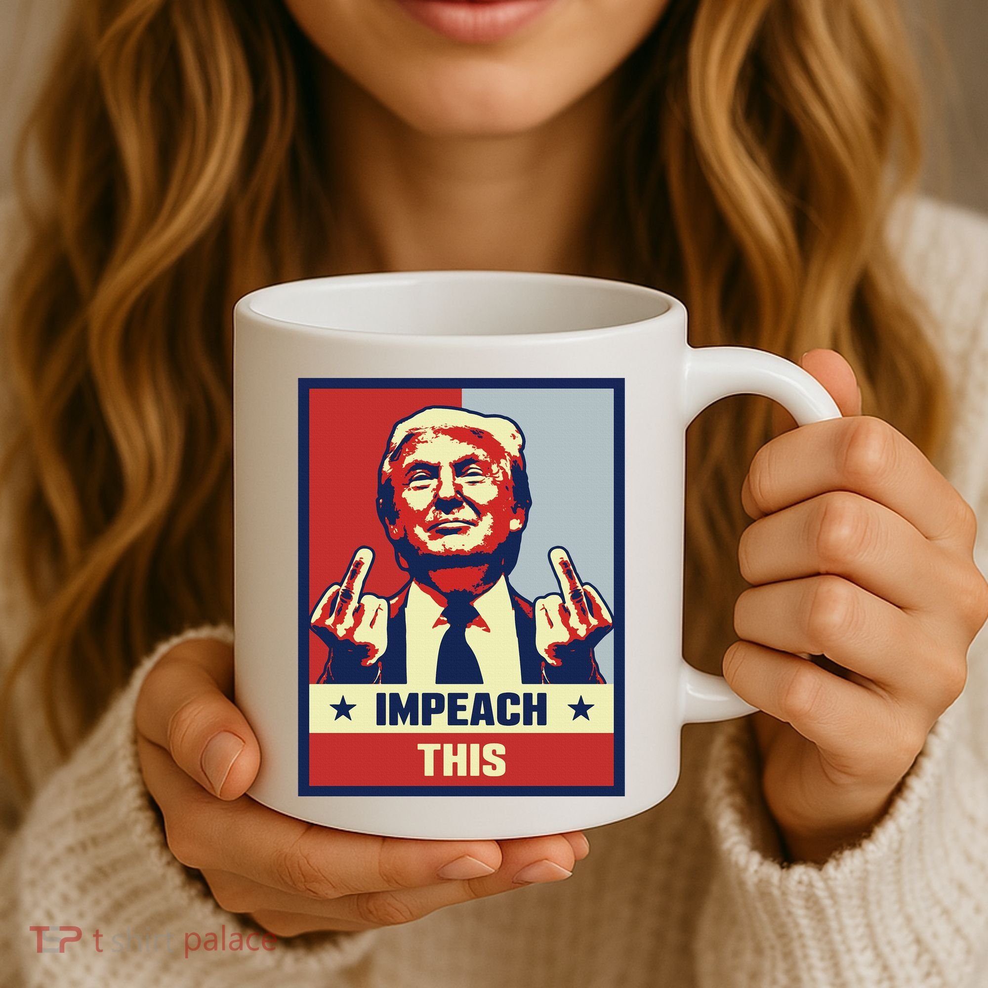 Pro Donald Trump Gifts Republican Conservative Impeach This Coffee Mug