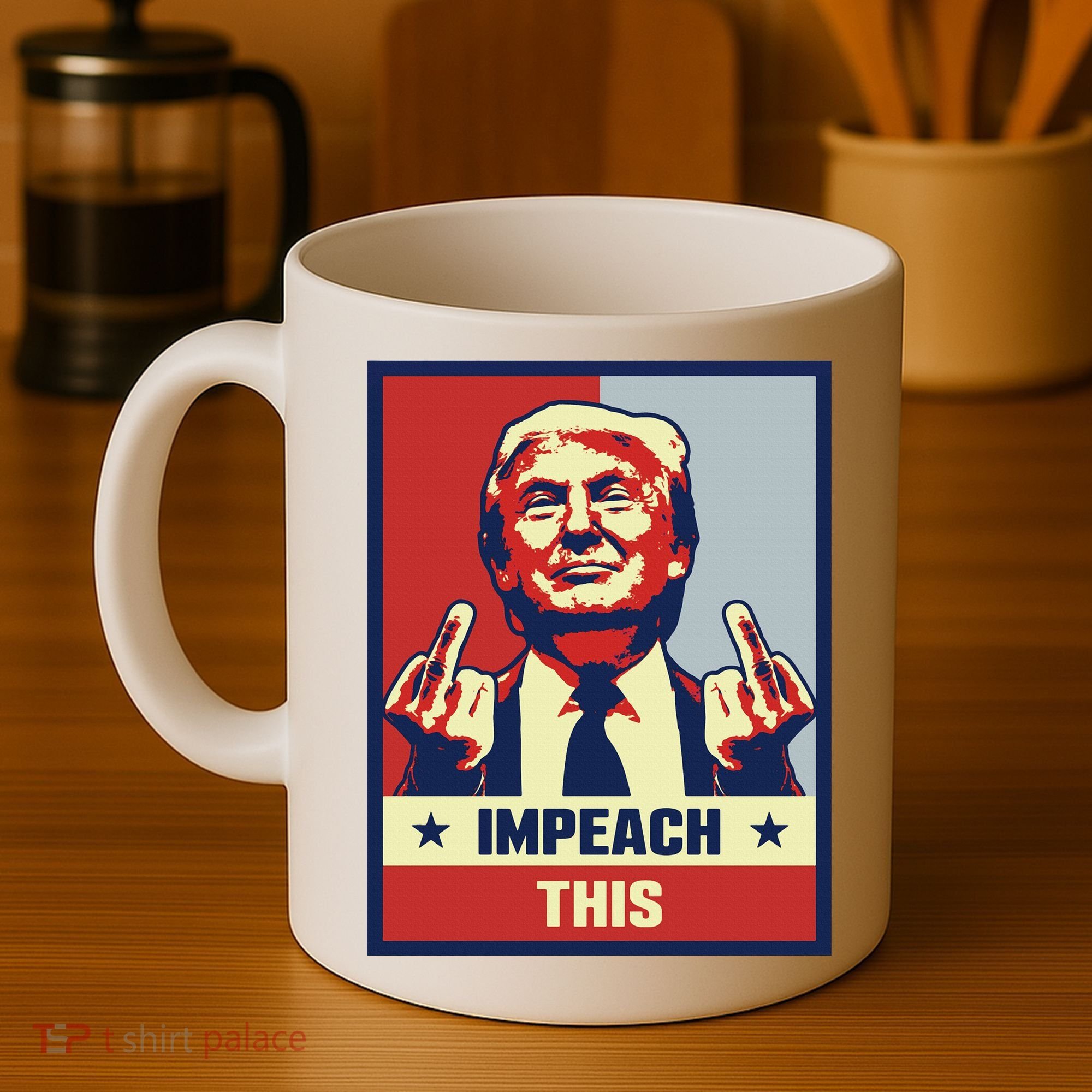 Pro Donald Trump Gifts Republican Conservative Impeach This Coffee Mug