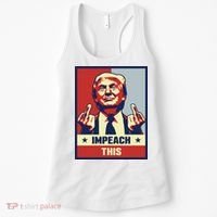 Pro Donald Trump Gifts Republican Conservative Impeach This Women's Tank Top thumb 0