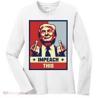 Pro Donald Trump Gifts Republican Conservative Impeach This Women's Long Sleeve Shirt thumb 0