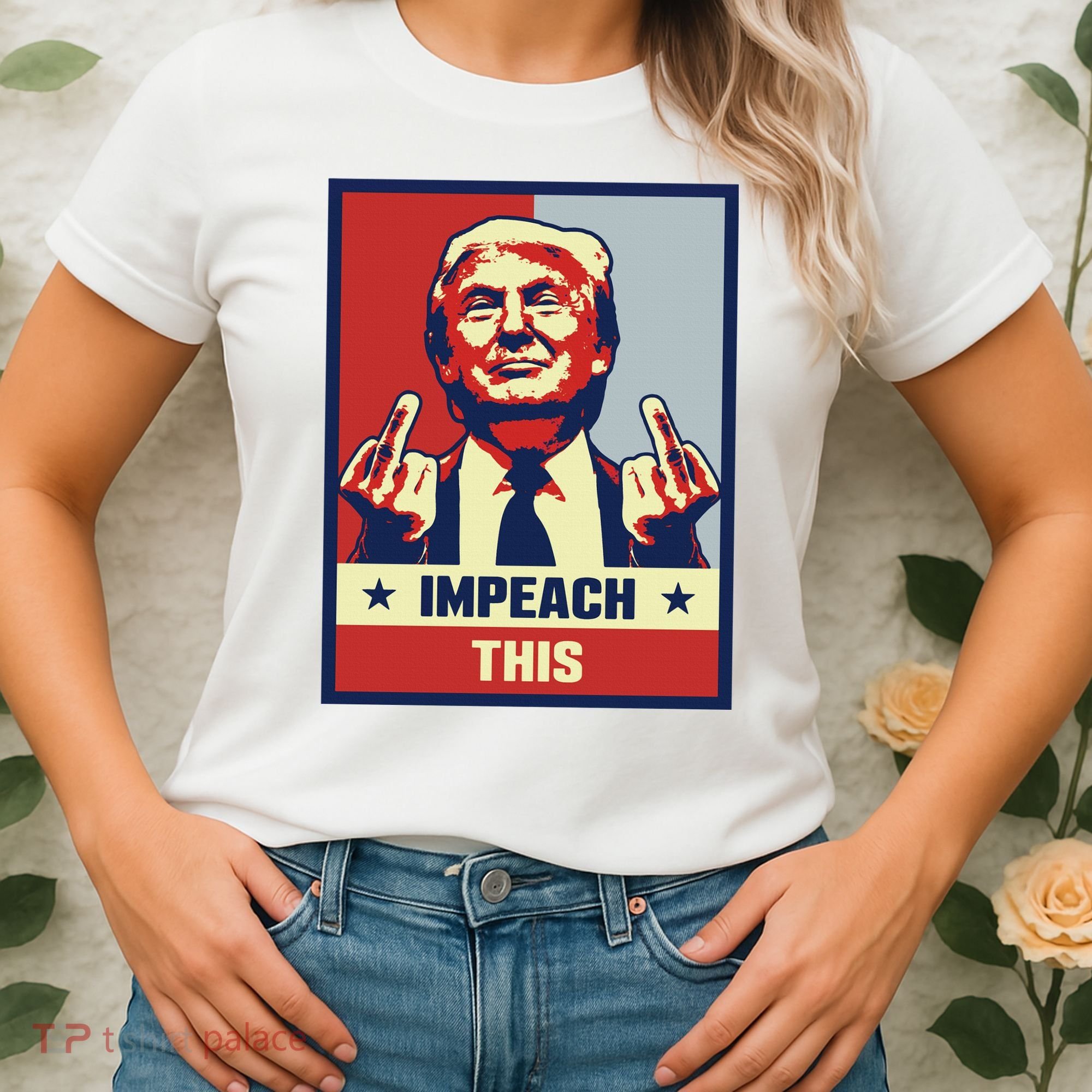 Pro Donald Trump Gifts Republican Conservative Impeach This Women's T-Shirt