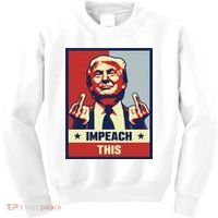 Pro Donald Trump Gifts Republican Conservative Impeach This Kids Sweatshirt thumb 0