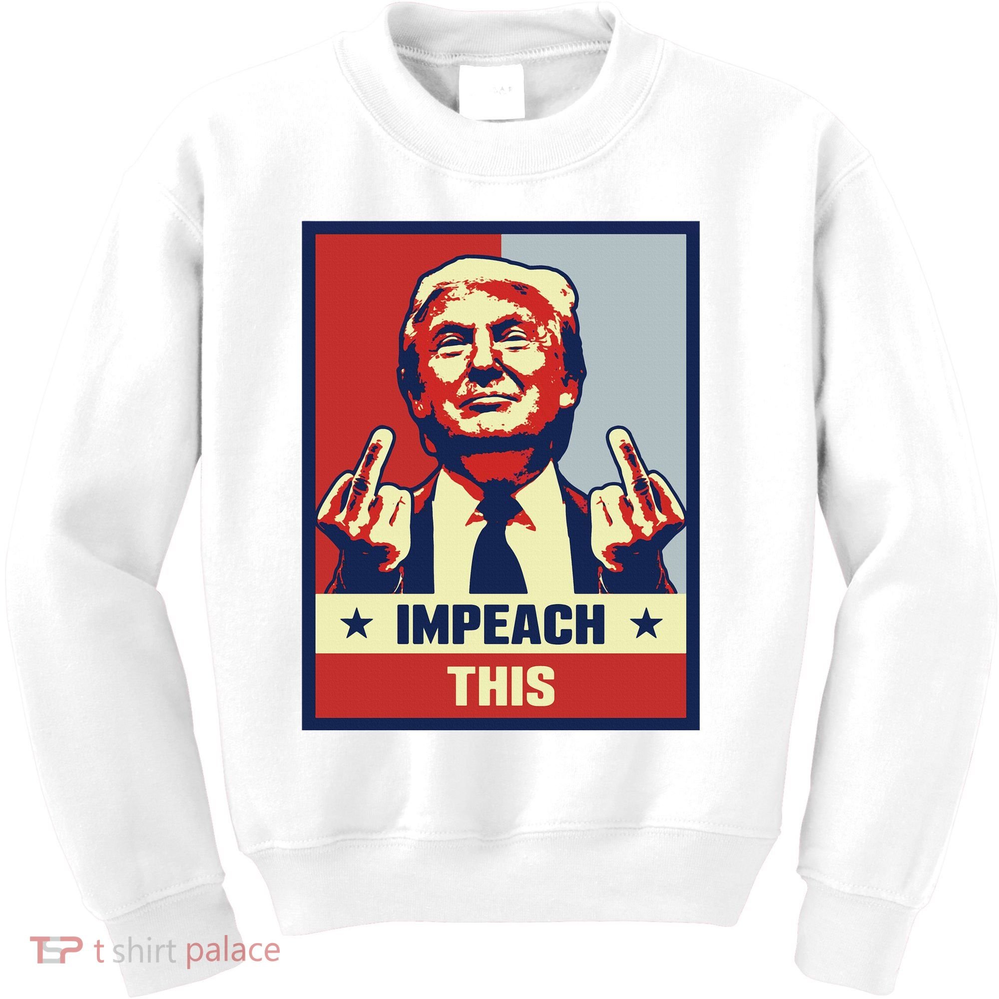 Pro Donald Trump Gifts Republican Conservative Impeach This Kids Sweatshirt