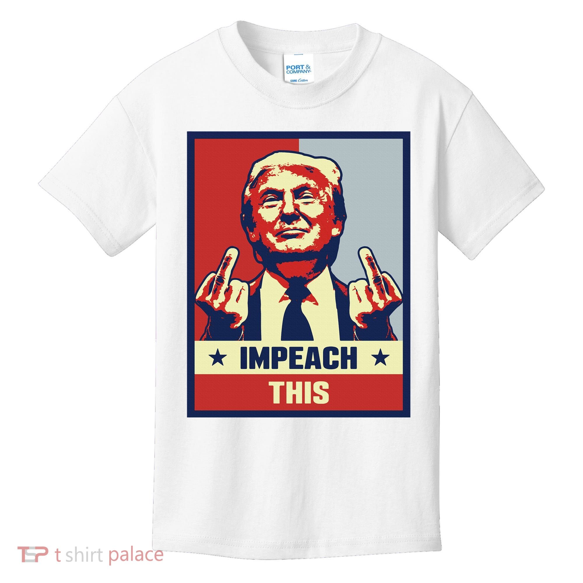 Pro Donald Trump Gifts Republican Conservative Impeach This Kids T-Shirt