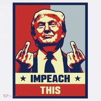Pro Donald Trump Gifts Republican Conservative Impeach This Kids T-Shirt thumb 4