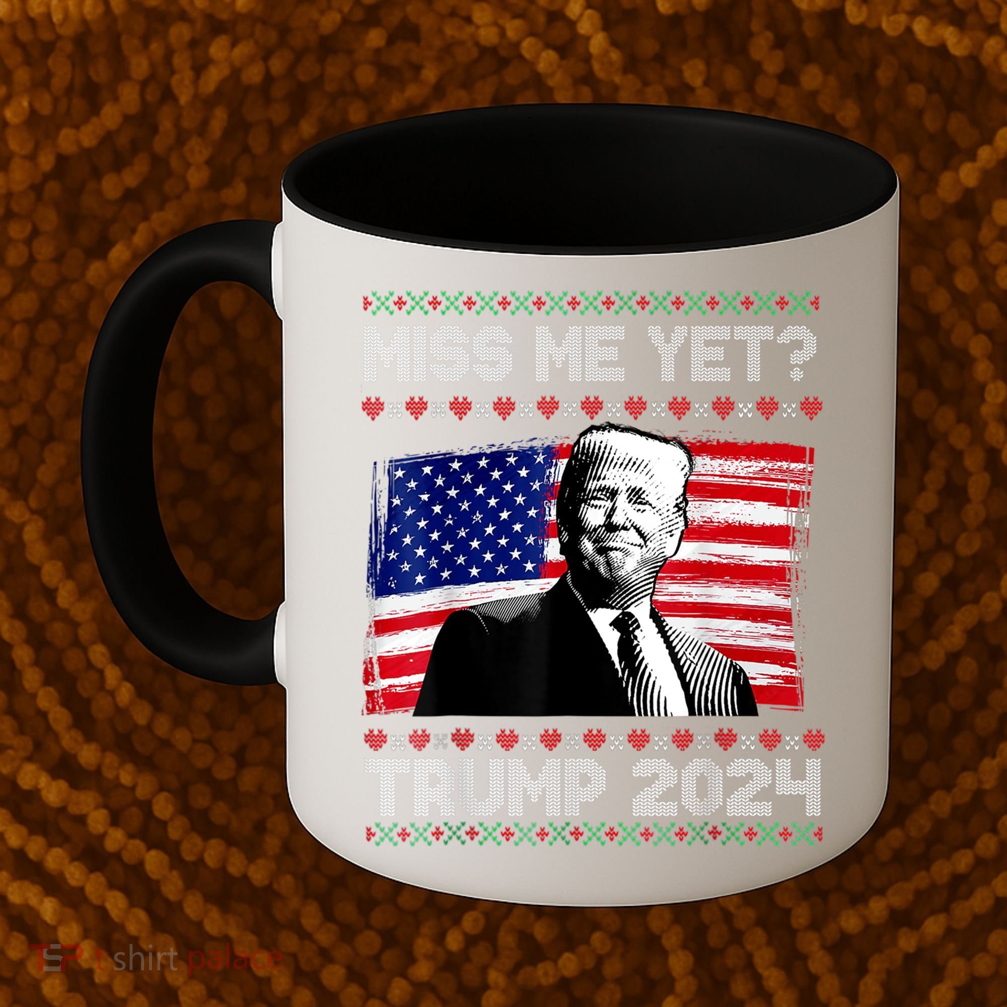 President Donald Trump Miss Me Yet Funny Xmas Gift Coffee Mug