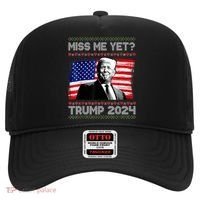 President Donald Trump Miss Me Yet Funny Xmas Gift Hat thumb 0