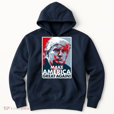 Pro Donald Trump Make America Great Again Poster Design Hoodie