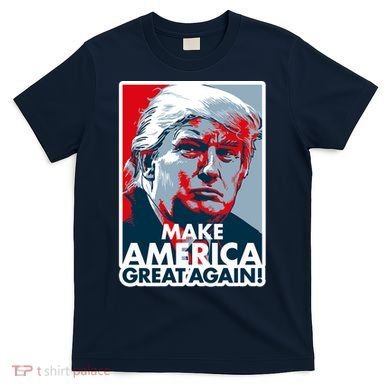 Pro Donald Trump Make America Great Again Poster Design T-Shirt