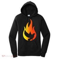 Pentecost Doves Tongues Fire Flame Holy Spirit Catholic Women's Hoodie thumb 0