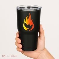 Pentecost Doves Tongues Fire Flame Holy Spirit Catholic Tumbler thumb 2