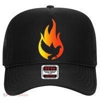 Pentecost Doves Tongues Fire Flame Holy Spirit Catholic Hat thumb 0