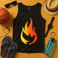 Pentecost Doves Tongues Fire Flame Holy Spirit Catholic Tank Top thumb 4