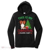 Papillon Dog Ugly Xmas Party This Is My Christmas Pajama Women's Hoodie thumb 0