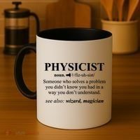 Physicist Definition Wizard Scientist Physics Tshirt Funny Coffee Mug thumb 4