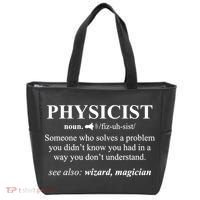 Physicist Definition Wizard Scientist Physics Tshirt Funny Tote Bag thumb 0