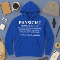 Physicist Definition Wizard Scientist Funny Physics Gift Hoodie thumb 3