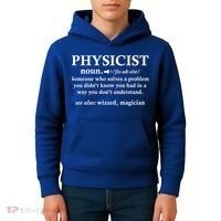 Physicist Definition Wizard Scientist Funny Physics Gift Kids Hoodie thumb 4
