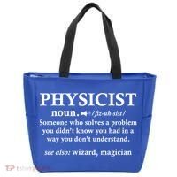 Physicist Definition Wizard Scientist Funny Physics Gift Tote Bag thumb 0