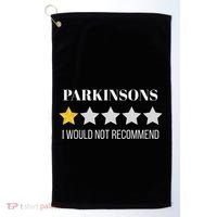Parkinsons Disease Would Not Recommend Parkinsons Golf Towel thumb 0