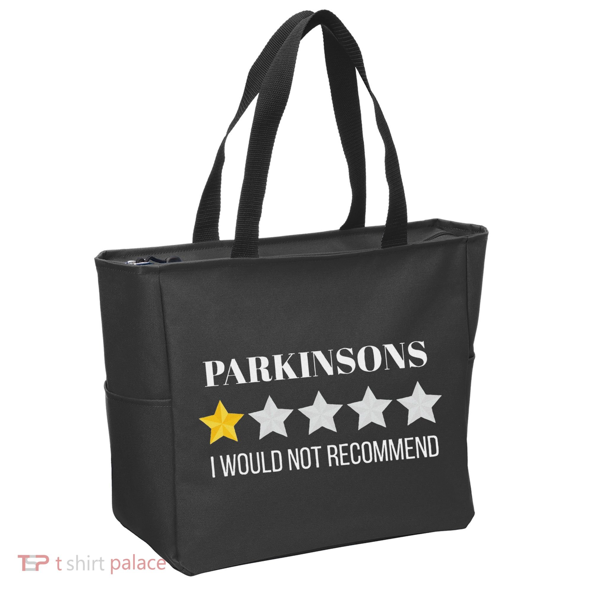 Parkinsons Disease Would Not Recommend Parkinsons Tote Bag