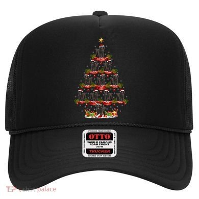 Poodle Dog Xmas Tree Lighting Poodle Christmas Tree Funny Gift Hat