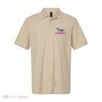 Pitbull Doing Yoga Funny Pitbull Dog Lover Yogi Teacher Polo thumb 0