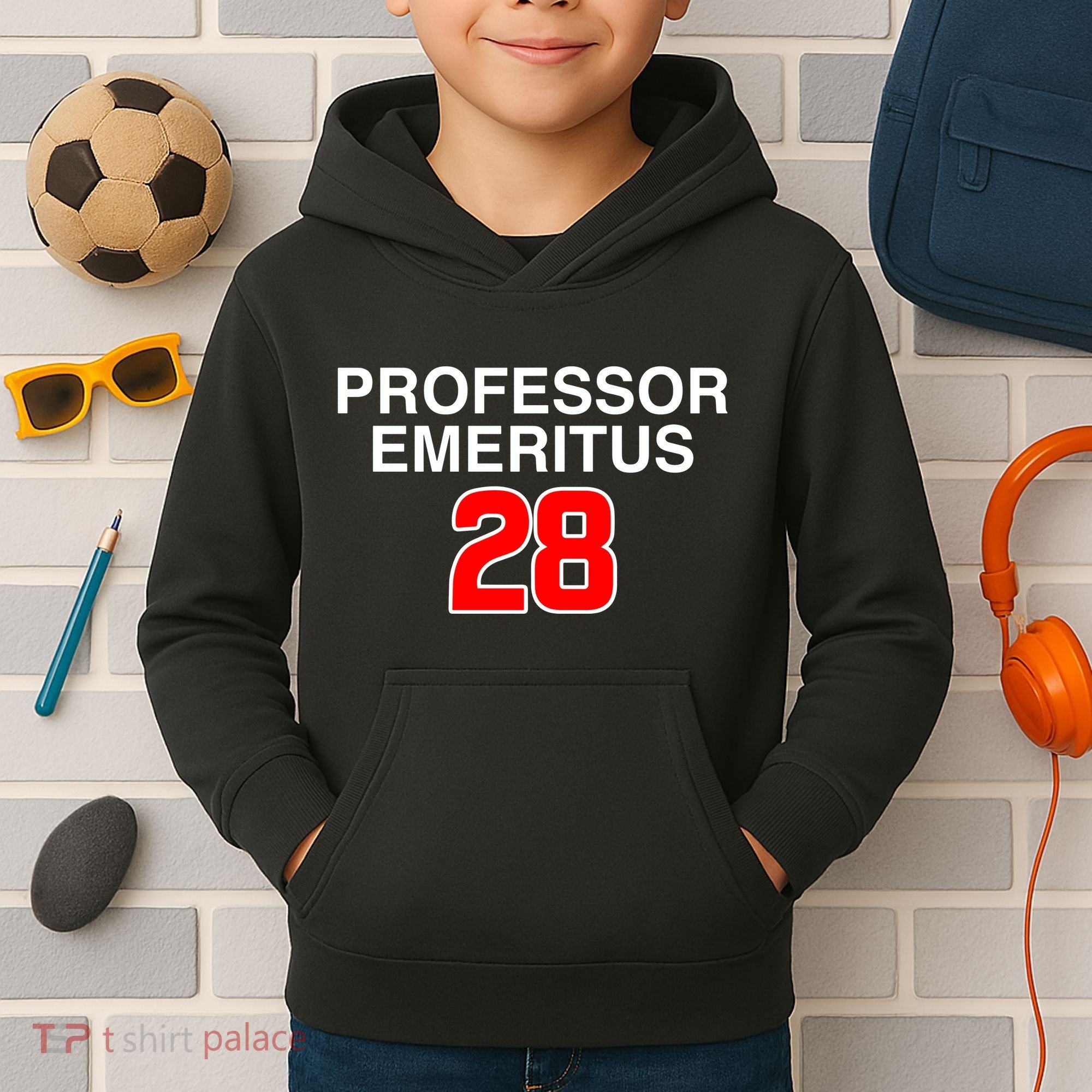 Professor Emeritus 28 Kids Hoodie