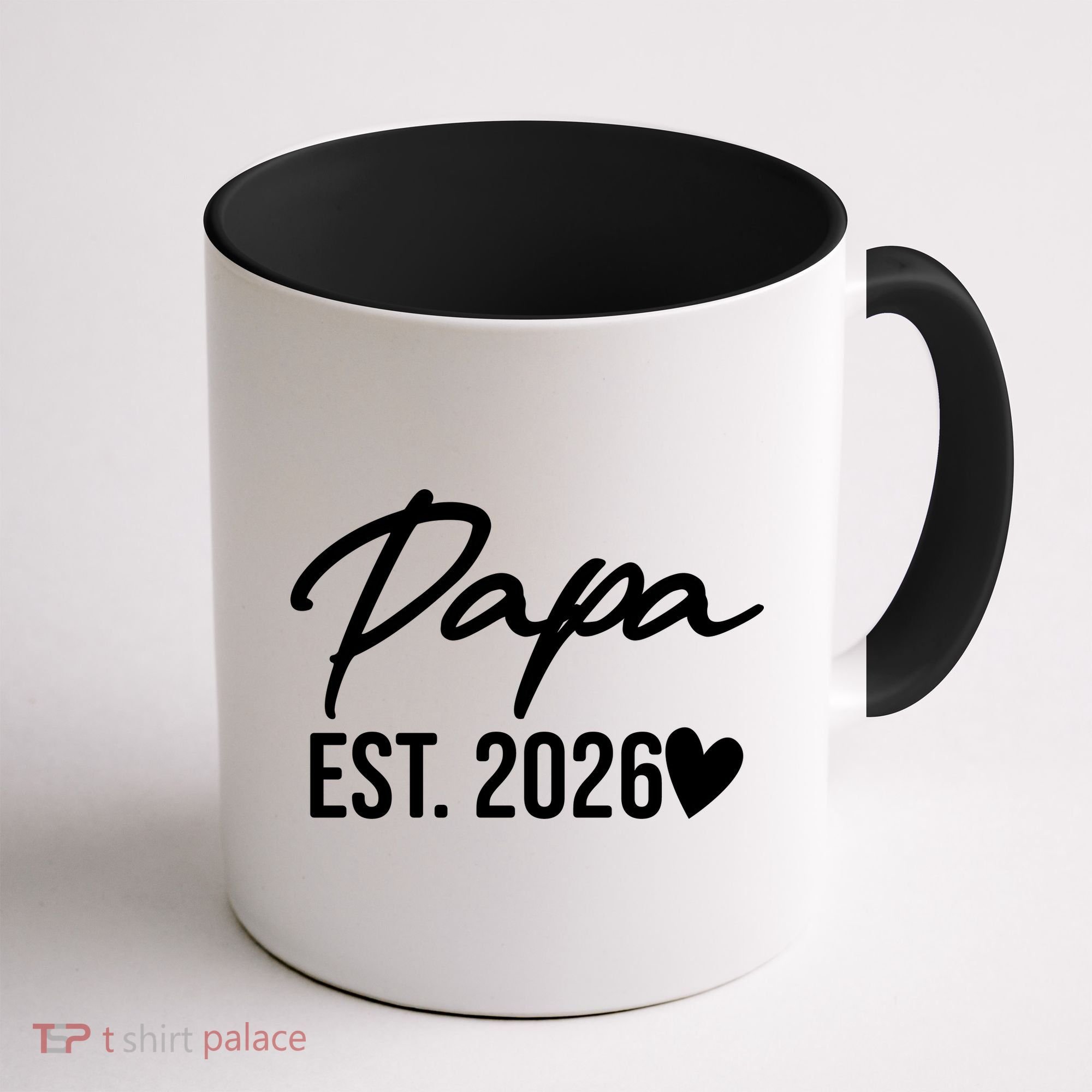 Papa EST 2026 Coffee Mug