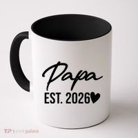 Papa EST 2026 Coffee Mug thumb 0