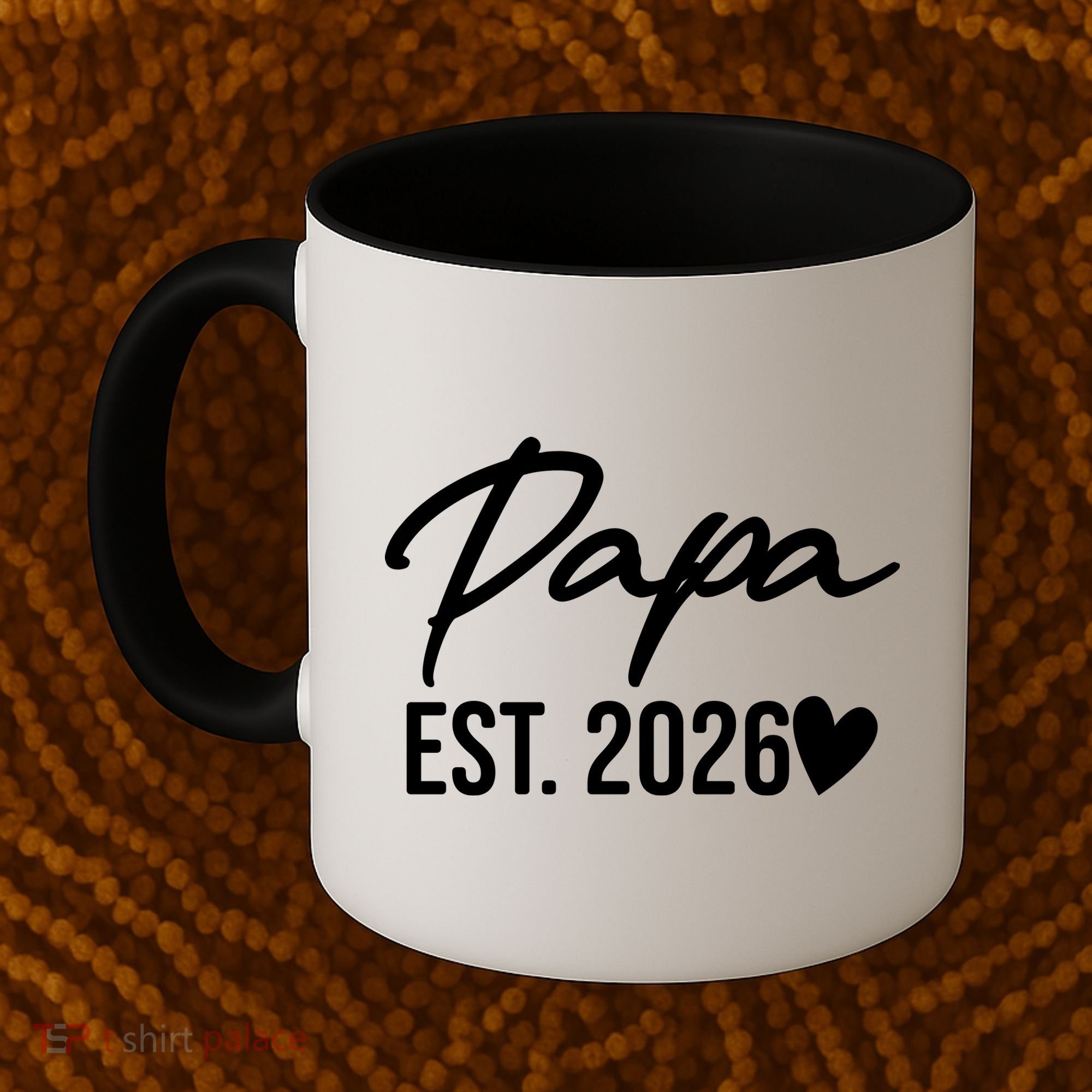 Papa EST 2026 Coffee Mug