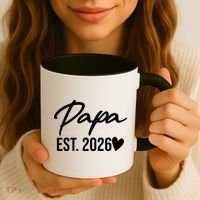 Papa EST 2026 Coffee Mug thumb 3