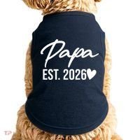 Papa EST 2026 Doggie Tank thumb 0