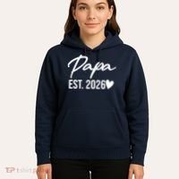 Papa EST 2026 Hoodie thumb 5