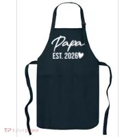 Papa EST 2026 Apron thumb 0