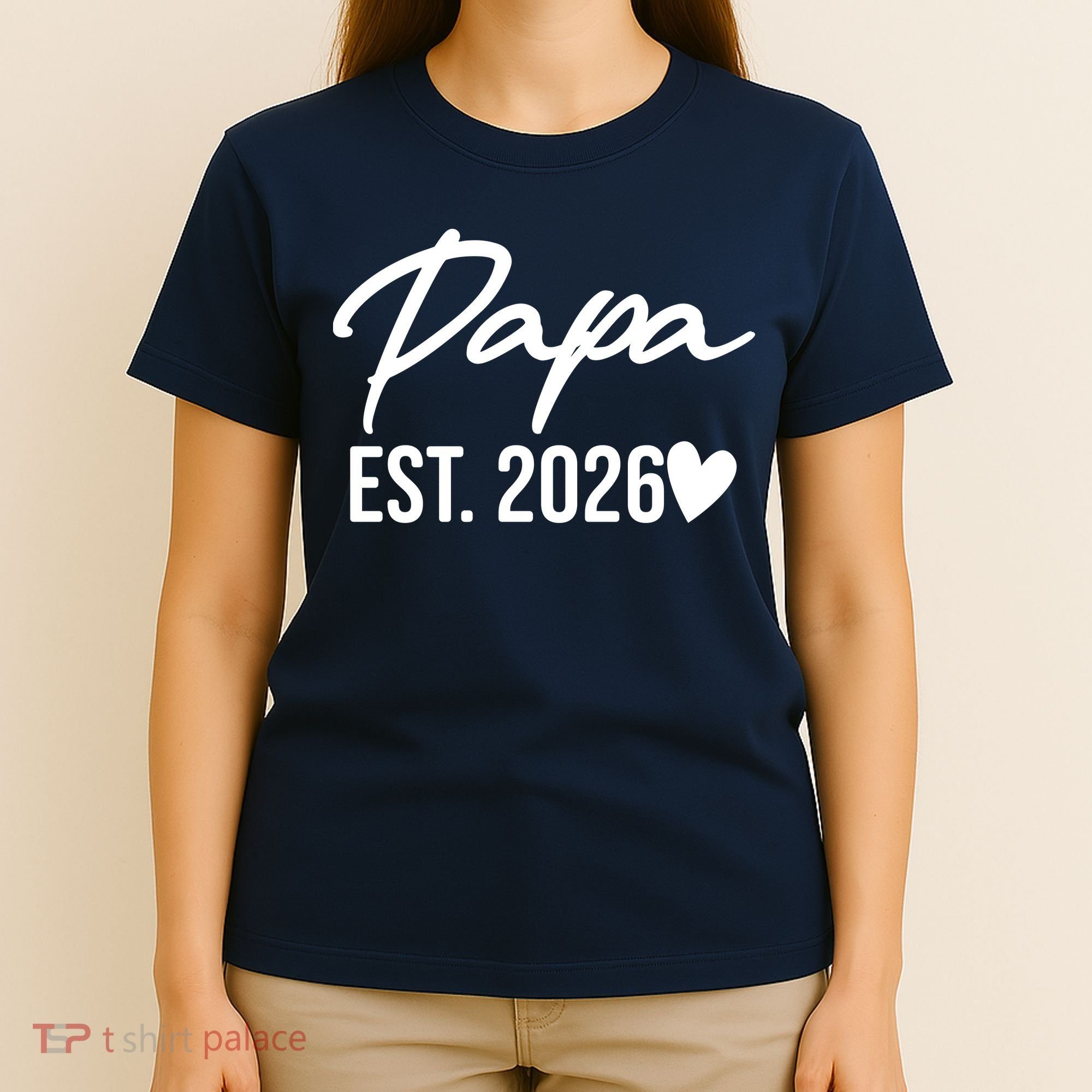 Papa EST 2026 T-Shirt