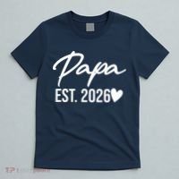 Papa EST 2026 T-Shirt thumb 5