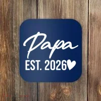 Papa EST 2026 Coaster thumb 0
