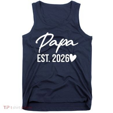 Papa EST 2026 Tank Top