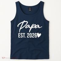 Papa EST 2026 Tank Top thumb 2