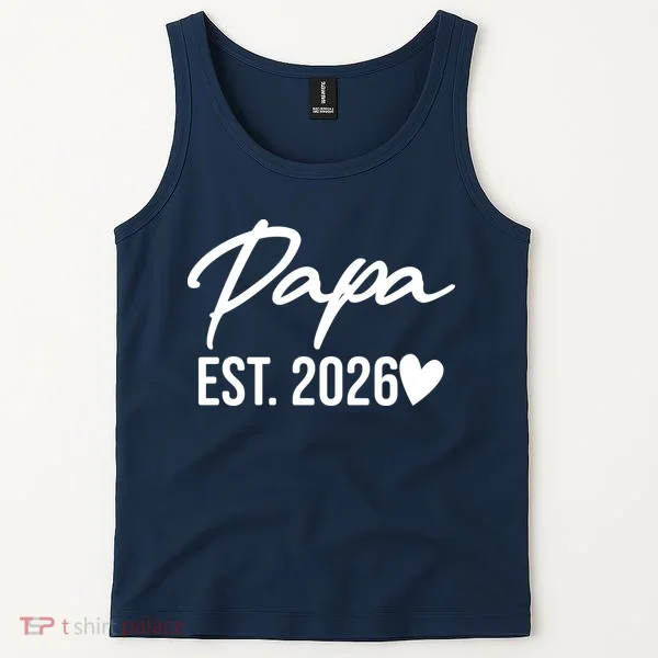 Papa EST 2026 Tank Top