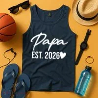Papa EST 2026 Tank Top thumb 4
