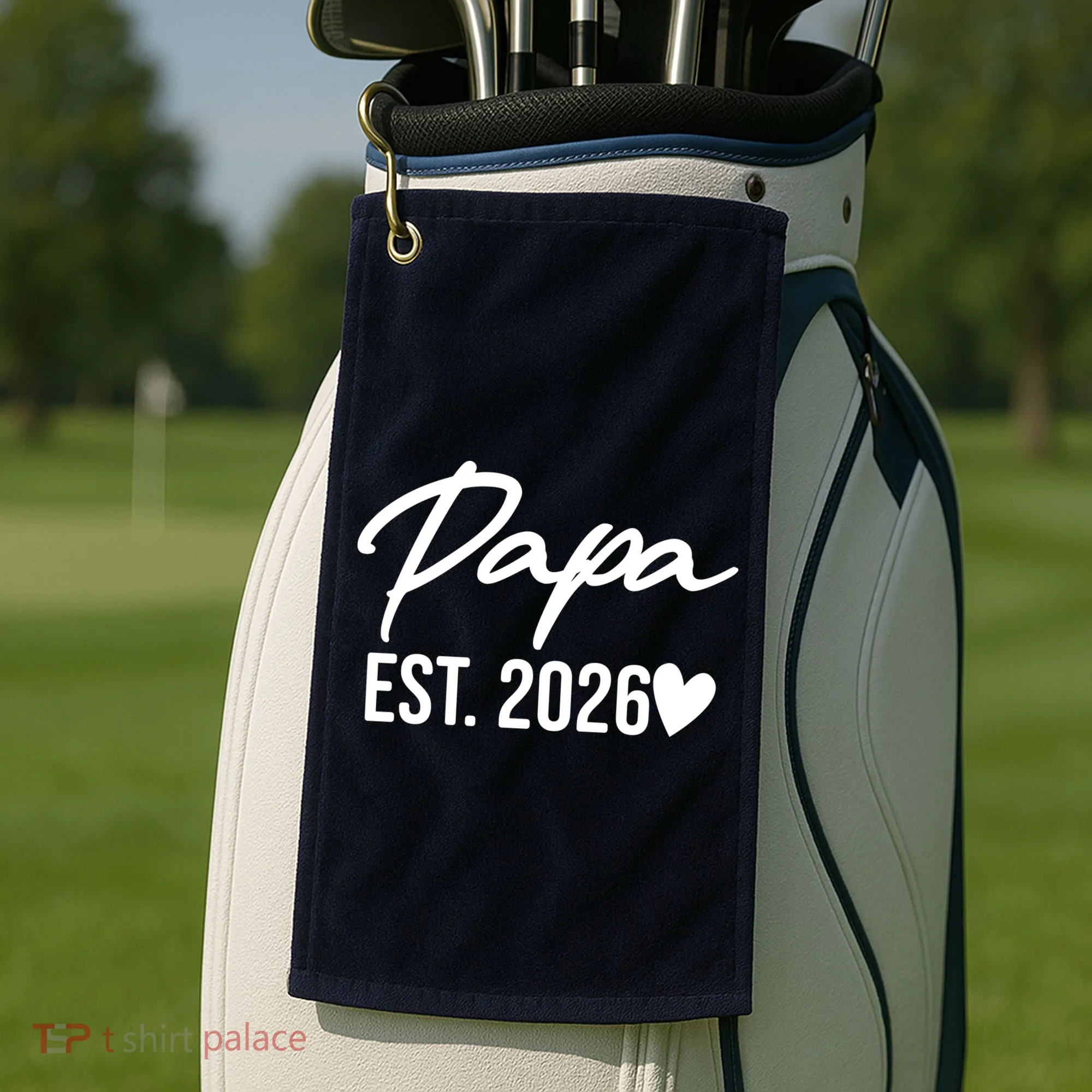Papa EST 2026 Golf Towel