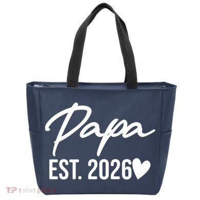 Papa EST 2026 Tote Bag
